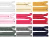 Cremallera de nailon POL, n.º 5, extremo abierto, 50 cm, para chaqueta
