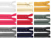Fermeture Éclair en nylon pour vestes, No 5, extrémité ouverte, 50 cm, POL