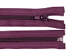 Fermeture Éclair (bobine) en nylon, pour veste, 5 mm, extrémité ouverte, 60 cm