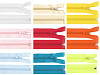 Fermeture Éclair en nylon pour vestes, No 5, extrémité ouverte, 60 cm, POL