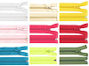 Fermeture Éclair en nylon pour vestes, No 5, extrémité ouverte, 60 cm, POL