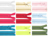 Fermeture Éclair en nylon pour vestes, No 5, extrémité ouverte, 60 cm, POL