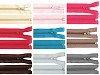 Cremallera de nailon POL, n.º 5, extremo abierto, 60 cm, para chaqueta