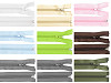 Cremallera de nailon POL, n.º 5, extremo abierto, 65 cm, para chaqueta