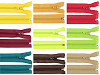 Fermeture Éclair en nylon pour vestes, No 5, extrémité ouverte, 70 cm, POL