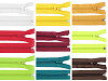 Špirálový zips No 5 dĺžka 70 cm bundový POL