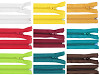 Špirálový zips No 5 dĺžka 70 cm bundový POL