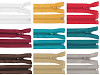 Fermeture Éclair en nylon pour vestes, No 5, extrémité ouverte, 70 cm, POL