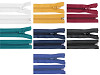 Cerniera in nylon, n. 5, estremità aperta, lunghezza: 70 cm, giacca, POL
