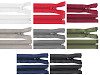 Fermeture Éclair en nylon pour vestes, No 5, extrémité ouverte, 70 cm, POL