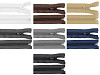 Cremallera de nailon POL, n.º 5, extremo abierto, 75 cm, para chaqueta
