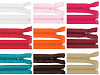Cremallera de nailon POL, n.º 5, extremo abierto, 35 cm, para chaqueta