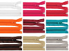 Cremallera de nailon POL, n.º 5, extremo abierto, 35 cm, para chaqueta