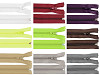 Fermeture Éclair en nylon pour vestes, No 5, extrémité ouverte, 80 cm, POL