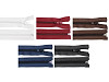 Cerniera in nylon, n. 5, estremità aperta, lunghezza: 80 cm, giacca, POL