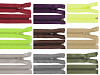Cerniera in nylon, n. 5, estremità aperta, lunghezza: 80 cm, giacca, POL
