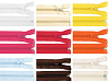 Fermeture Éclair en nylon pour vestes, No 5, extrémité ouverte, 30 cm