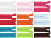 Fermeture Éclair en nylon pour vestes, No 5, extrémité ouverte, 30 cm