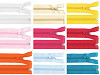 Cremallera de nailon, n.º 5, extremo abierto, 30 cm, para chaqueta
