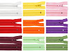 Fermeture Éclair en nylon No 3, longueur 18 cm, avec butée