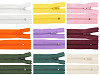 Nylon Zipper, No 3, length 18 cm pinlock