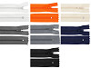 Nylon Zipper, No 3, length 18 cm pinlock