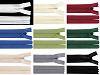 Špirálový zips skrytý No 3 dĺžka 18 cm