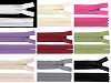 Špirálový zips skrytý No 3 dĺžka 18 cm
