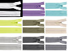 Spirálový zip skrytý No 3 délka 35 cm