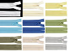 Fermeture Éclair invisible No 3, longueur 35 cm