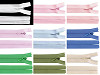 Fermeture Éclair invisible No 3, longueur 45 cm