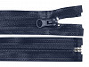Vodeodolný zips šírka 7 mm dĺžka 65 cm špirálový