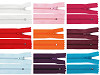 Fermeture Éclair en nylon No 3, longueur 20 cm, avec butée