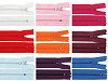 Fermeture Éclair en nylon No 3, longueur 20 cm, avec butée