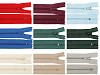 Cremallera de nailon, n.º 3, largo 20 cm, pinlock