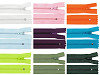 Fermeture Éclair en nylon No 3, longueur 20 cm, avec butée