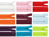 Cremallera de nailon, n.º 3, largo 20 cm, pinlock
