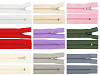Cremallera de nailon, n.º 3, largo 30 cm, pinlock