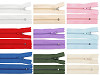 Nylon Zipper, No 3, length 35 cm pinlock