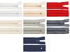Cremallera de nailon, n.º 3, largo 35 cm, pinlock