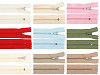 Nylon Zipper, No 3, length 40 cm pinlock
