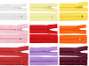 Fermeture Éclair en nylon No 3, longueur 25 cm, avec butée