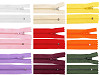Cremallera de nailon, n.º 3, largo 25 cm, pinlock