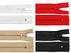 Cremallera de nailon, n.º 3, largo 25 cm, pinlock