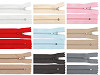 Špirálový zips No 3 dĺžka 50 cm pinlock