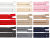 Cremallera de nailon, n.º 3, largo 50 cm, pinlock