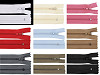 Špirálový zips No 3 dĺžka 12 cm autolock