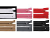 Chiusura lampo, in nylon, numero 3, lunghezza: 12 cm, autobloccante