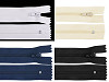 Špirálový zips No 3 dĺžka 12 cm autolock