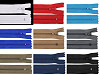 Fermeture Éclair en nylon No 3, longueur 14 cm, verrouillage automatique